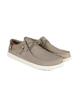 Zapatillas Walk in Pitas Willy Beige Hombre