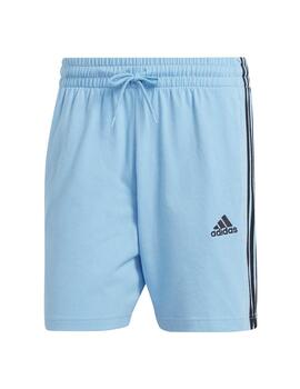 Pantalon corto Adidas M 3S SJ 7 Azul/Negro Hombre