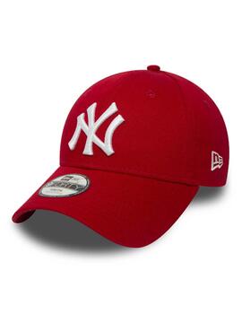 Gorra New Era 940 Leag Basic Neyy Rojo/Blanco