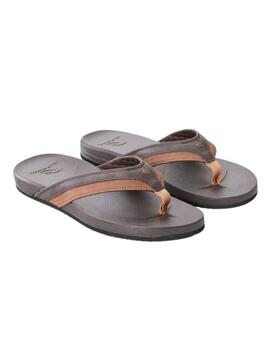 Chanclas Rip Curl Soft Top Marron Hombre