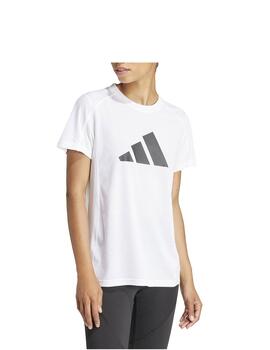 Camiseta Adidas TR-ES Logo T Blanco/Negro Mujer