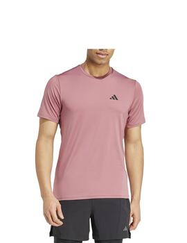 Camiseta Adidas TR-ES Stretch T Rosa Hombre