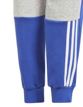 Pantalon Adidas J 3S TIB PT Azul Niño