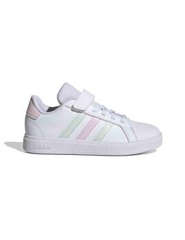 Zapatillas Adidas Grand Court 2.0 EL C Blanco Niña