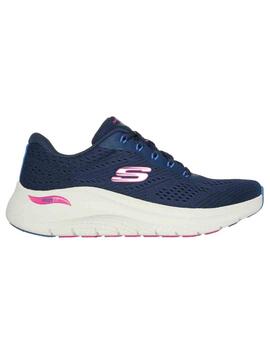 Zapatilla Skechers Arch-Fit 2.0 Azul Mujer