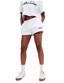 Short Ellesse Kyrana Loopback Blanco Mujer