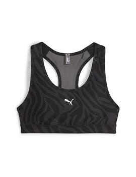 Top Puma 4KEEPS BRA Negro Mujer