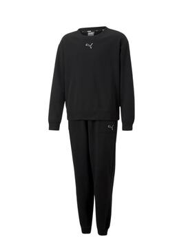 Chandal Puma Loungewear Suit Negro Niña