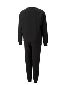 Chandal Puma Loungewear Suit Negro Niña