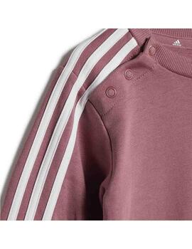 Chandal Adidas I 3S Jog Rosa/Blanco Niña