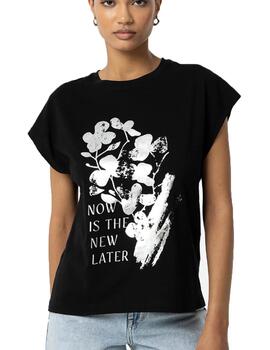 Camiseta Tiffosi Madrid_14 MC Negro Mujer