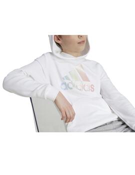 Sudadera Adidas G ML Hoodie Blanco