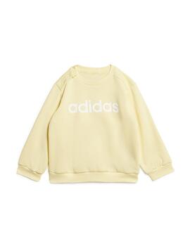 Chándal Adidas I Lin FL Jog Amarillo/Marino