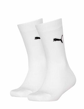 Calcetines Puma Kids Easy Rider 2P Blanco