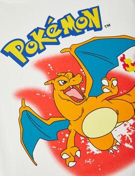 Camiseta Name it Pokemon Blanca