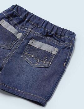 Conj. pantalon Corto Tejano Dark Denim