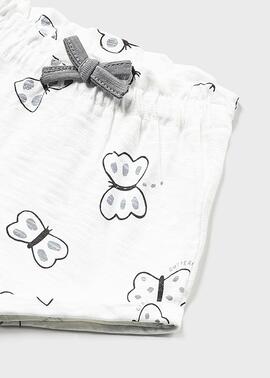 Conjunto Mayoral Mariposas Gris Para Bebe