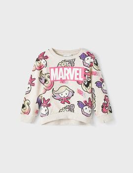 Sudadera NameIt Rosa Marvel