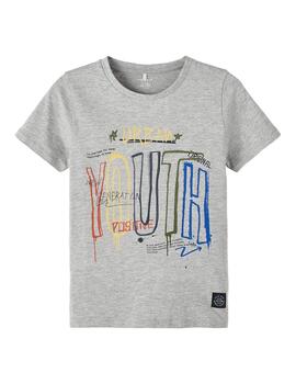 Camiseta NAME IT Urban Gris