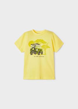 Camiseta Mayoral M/C Off Road Piña Para Niño