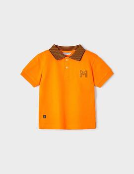 Polo Mayoral Básico Naranja Para Niño