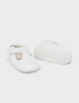 Zapato Mayoral Pepito Blanco Para Bebe