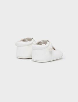 Zapato Mayoral Pepito Blanco Para Bebe