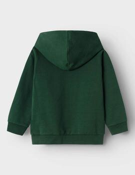 Sudadera Name it Laberar Verde Para Niño