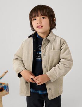 Cazadora Mayoral Reversible Beige Para Niño