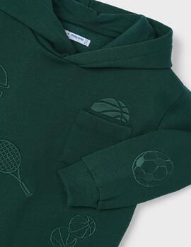 Sudadera Mayoral Deporte Verde para Niño