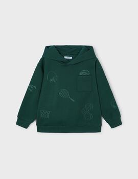 Sudadera Mayoral Deporte Verde para Niño