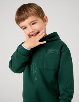 Sudadera Mayoral Deporte Verde para Niño