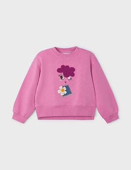 Sudadera Mayoral Rosa Para Niña