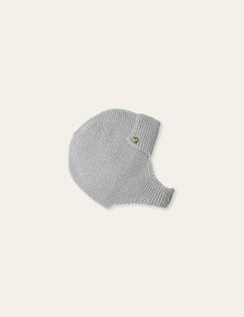 Gorro Mac-Ilusión Punto Gris Para Bebé