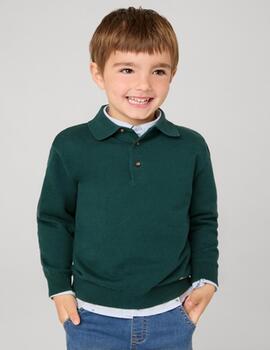 Jersey Mayoral Camisero Punto Verde Para Niño