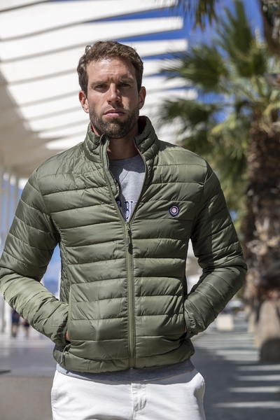 Gallery urban button moda priego de cordoba chaqueta de hombre acolchada con relleno tacto pluma talla smlxlxxlxxxl