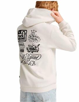 Sudadera Puma ESS+ MID 90s Hoodie Blanco Niño