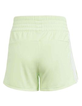 Short Adidas JG Pacer KN Verde/Blanco Niña