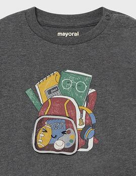 Camiseta Mayoral Lapiz Vig Play Mochila Para Bebè