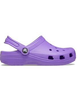 Zuecos Crocs Classic Clog T Morado