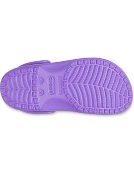 Zuecos Crocs Classic Clog T Morado