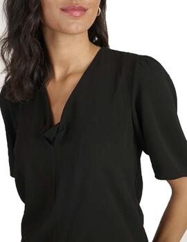 Blusa Naf Naf H-Camille MC Negro Mujer