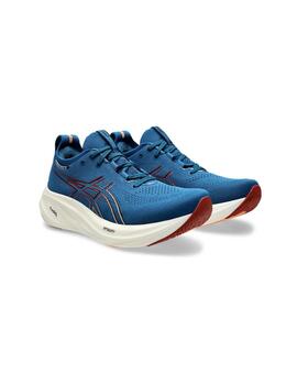 Zapatilla Asics GEL-NIMBUS 26 Azul/Bco/Rojo Hombre