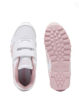 Zapatillas Reebok Royal Rewind Bco/Rosa Niña