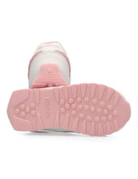 Zapatillas Reebok Royal Rewind Bco/Rosa Niña INF