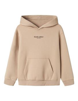 Sudadera Name it Studio Beige Para Niño