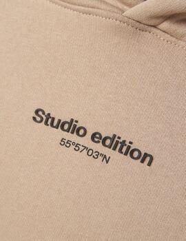 Sudadera Name it Studio Beige Para Niño