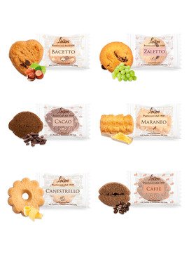 Galletas en lata Loison – Selección Canestrello, Maraneo, Zaletto, Bacetto, Cacao y Café