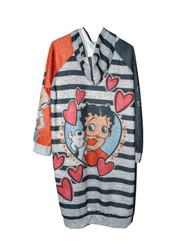 Vestido Sudadera Estampada - Betty Boop Perro