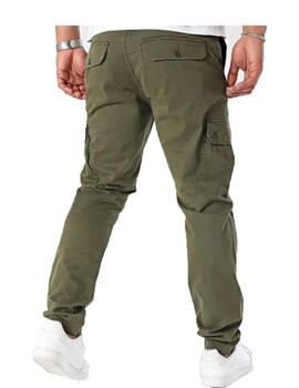 Pantalon Tiffosi Cargo Comfort_3 Verde Hombre